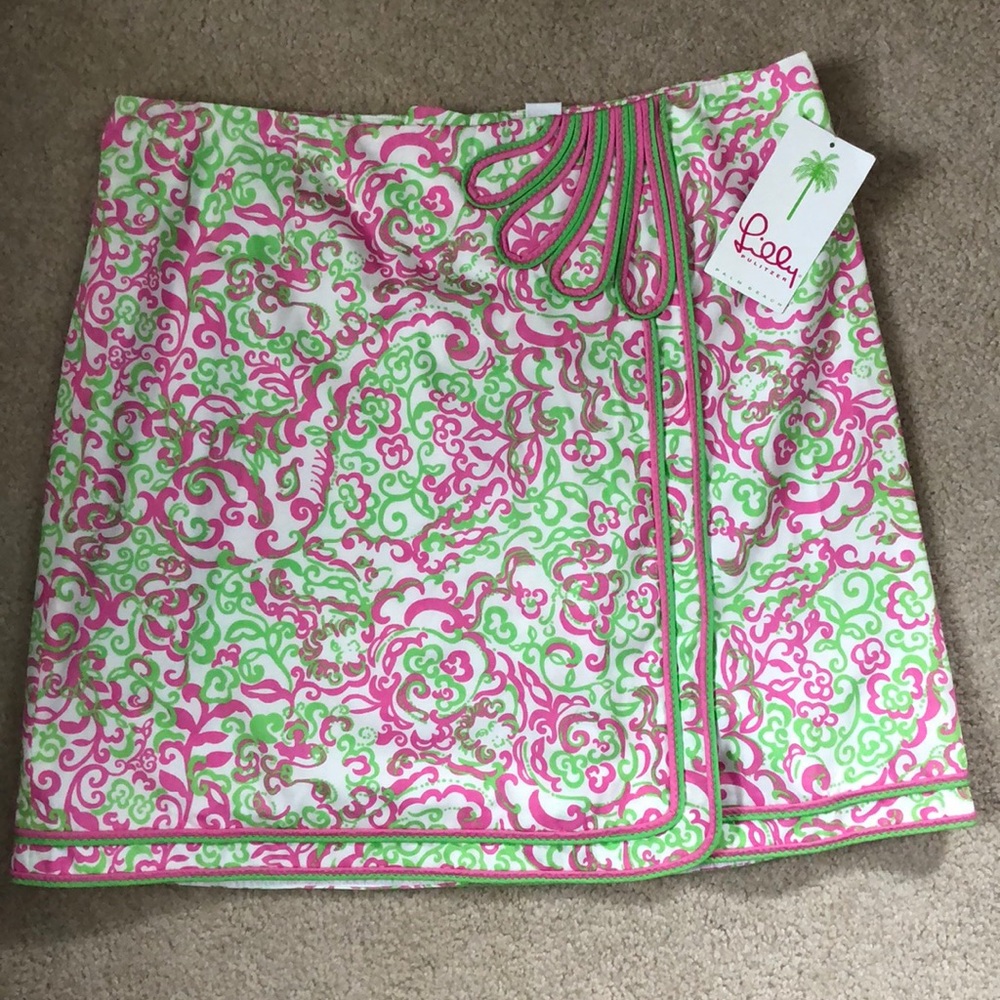 NWT Lilly Pulitzer “Peanut Island” Skirt Size 14